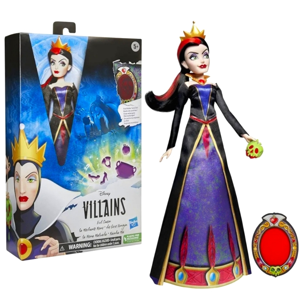 Disney Villians Evil Queen Disney's Snow White Doll by Hasbro NEW